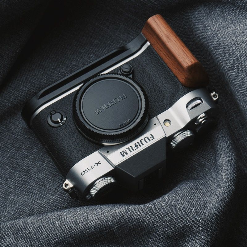 Fuji XT50 Grip Wood KC Design (X - T50) - iWoodStore