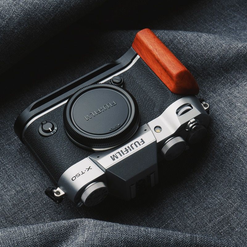 Fuji XT50 Grip Wood KC Design (X - T50) - iWoodStore
