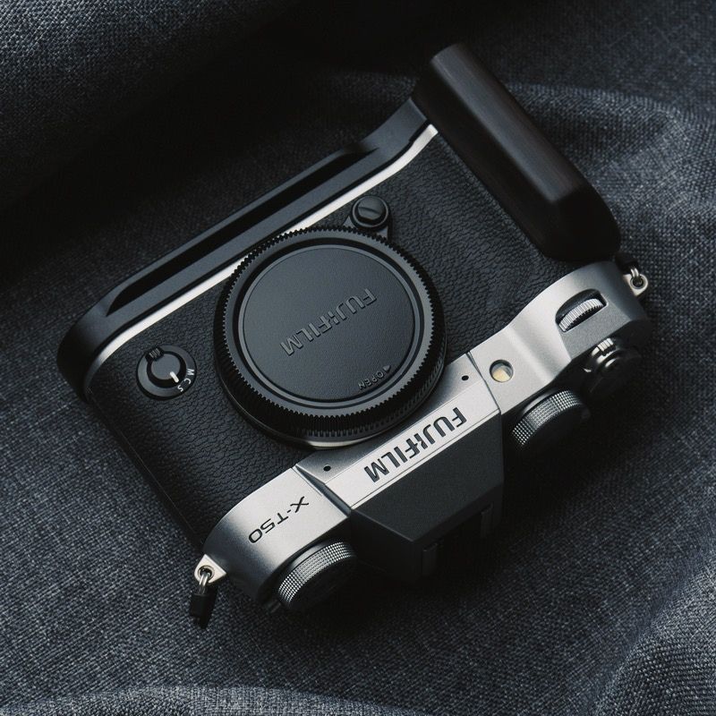 Fuji XT50 Grip Wood KC Design (X - T50) - iWoodStore