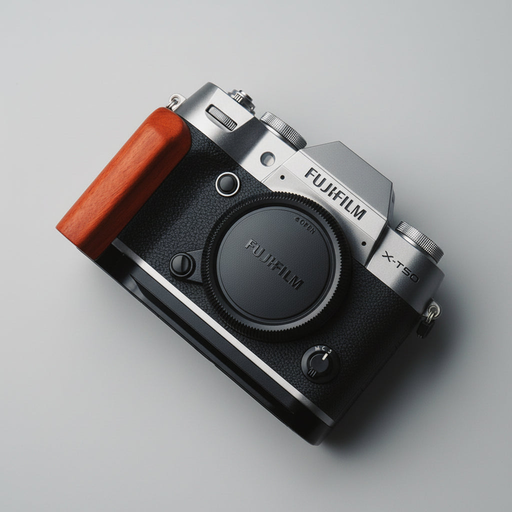 Fuji XT50 Grip Wood KC Design (X - T50) - iWoodStore