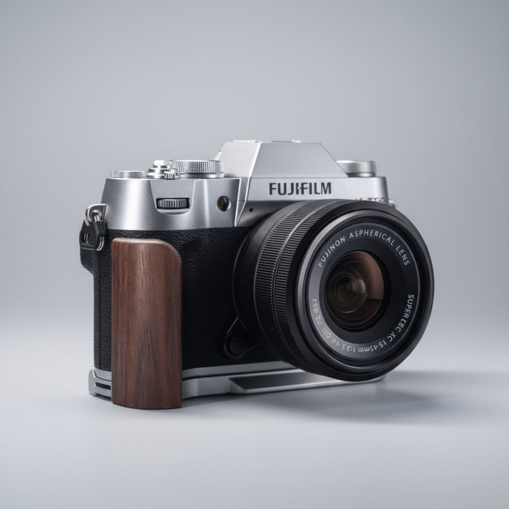Fuji XT50 Grip Wood YW Design (X - T50) - iWoodStore