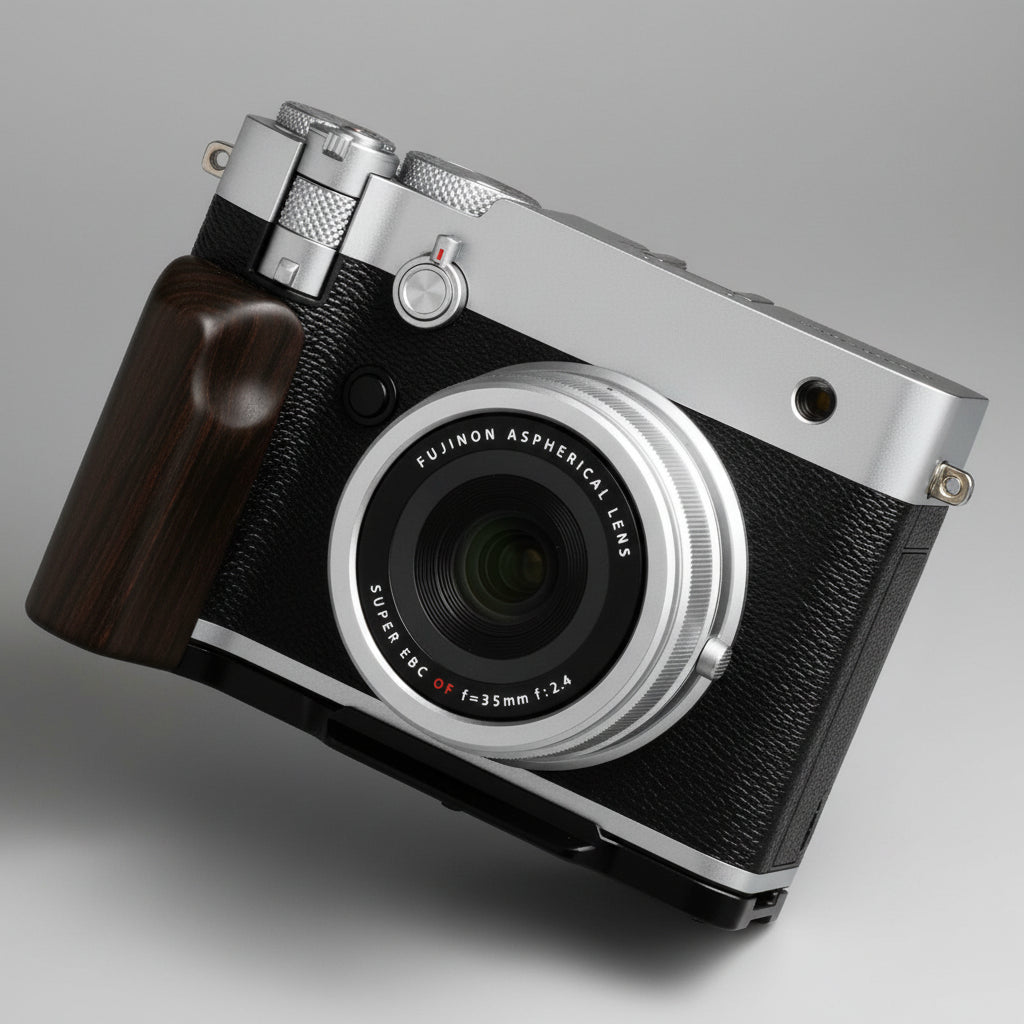 Fujifilm GFX100RF Grip Wood MS Design - iWoodStore