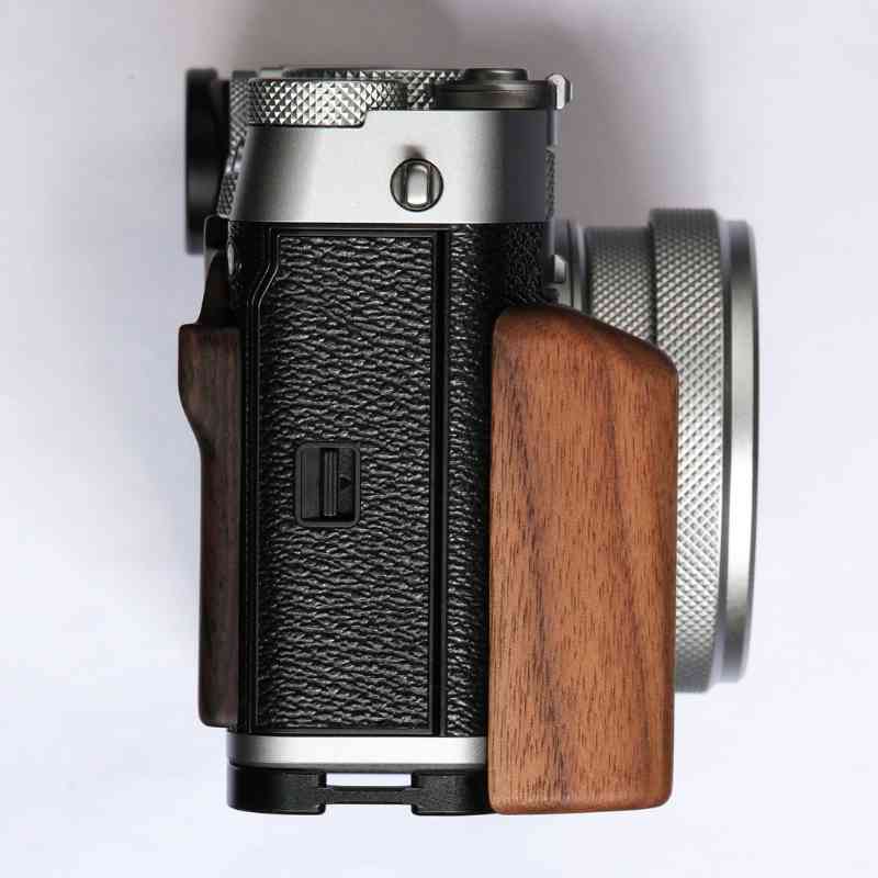Fujifilm GFX100RF Grip Wood MS Design - iWoodStore