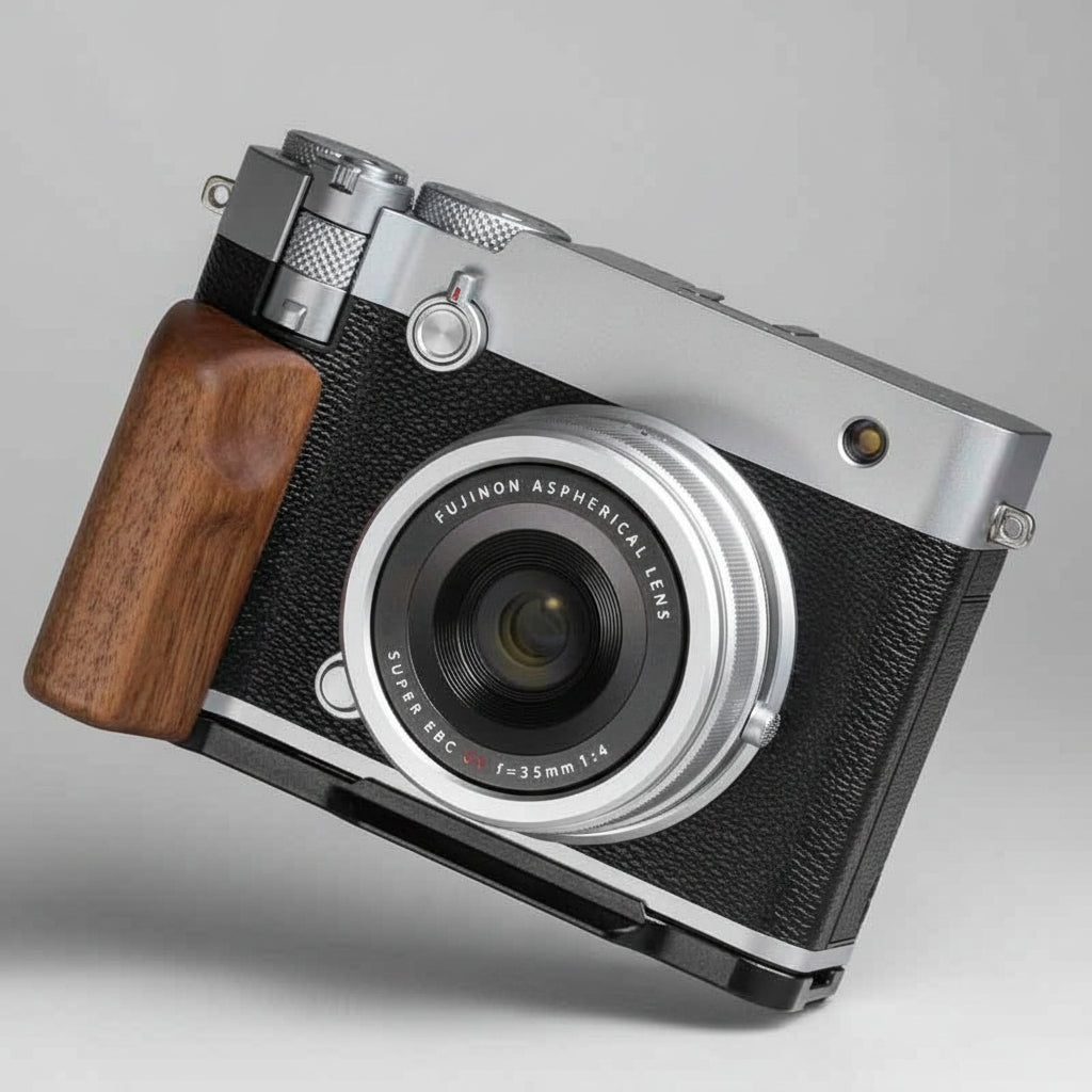 Fujifilm GFX100RF Grip Wood MS Design - iWoodStore