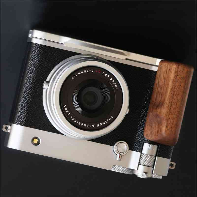 Fujifilm GFX100RF Grip Wood MS Design - iWoodStore