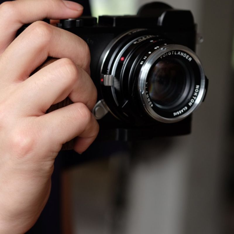 Handmade Leica CL Grip Handle - iWoodStore