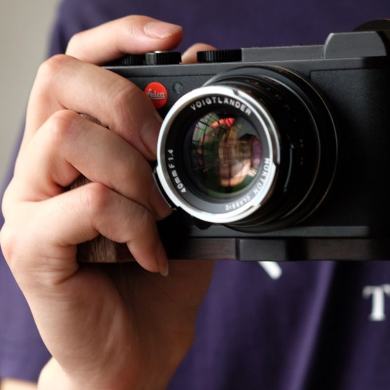 Handmade Leica CL Grip Handle - iWoodStore