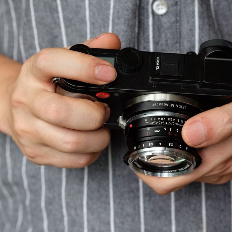 Handmade Leica CL Grip Handle - iWoodStore