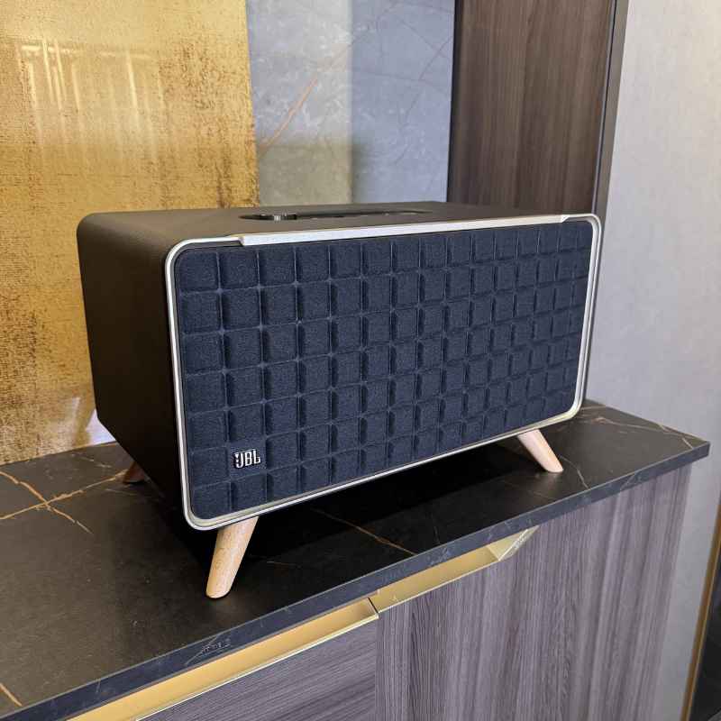JBL Authentics 300 500 Desk Speaker Stand - iWoodStore