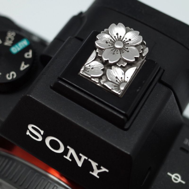 Jewelry Sakura Hot Shoe Cover Sony A7C2 A7 A9 Silver 925 - iWoodStore