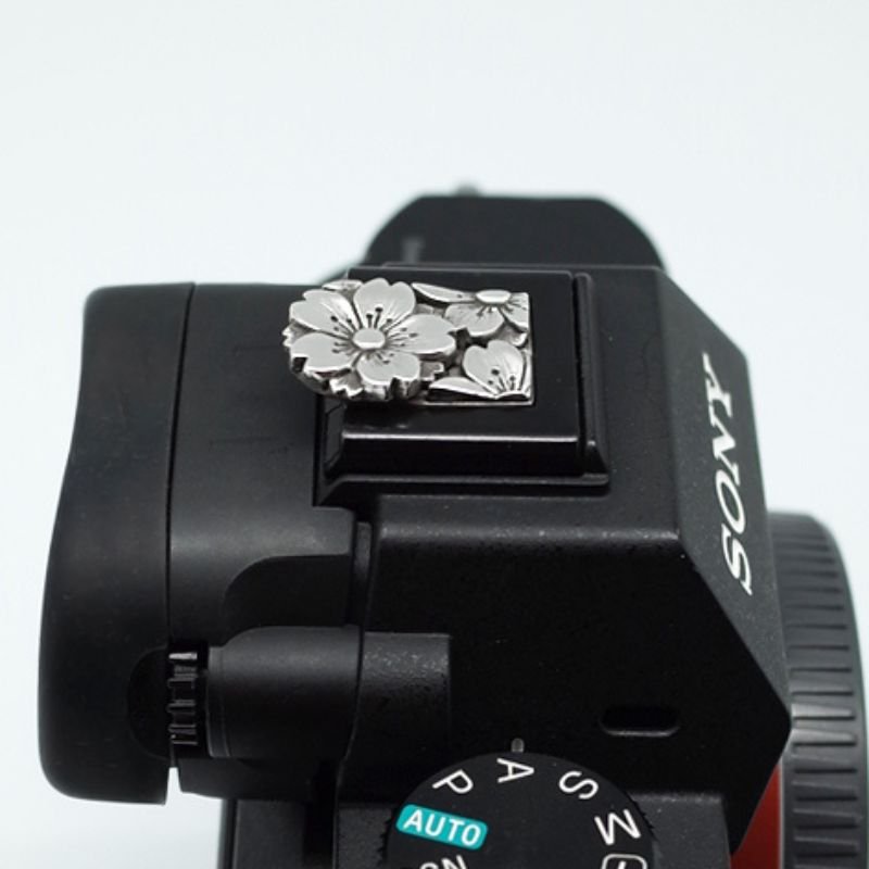 Jewelry Sakura Hot Shoe Cover Sony A7C2 A7 A9 Silver 925 - iWoodStore
