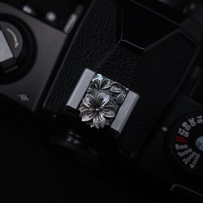 Jewelry Sakura Hot Shoe Cover Sony A7C2 A7 A9 Silver 925 - iWoodStore