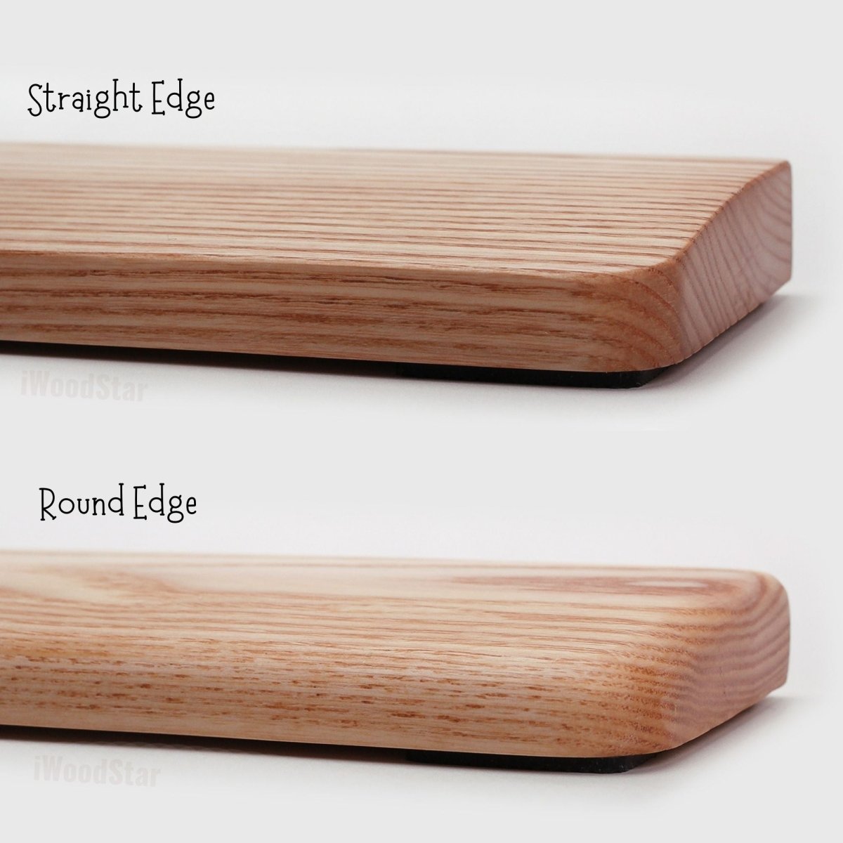Keyboard Wrist Rest Ash Wood - iWoodStore