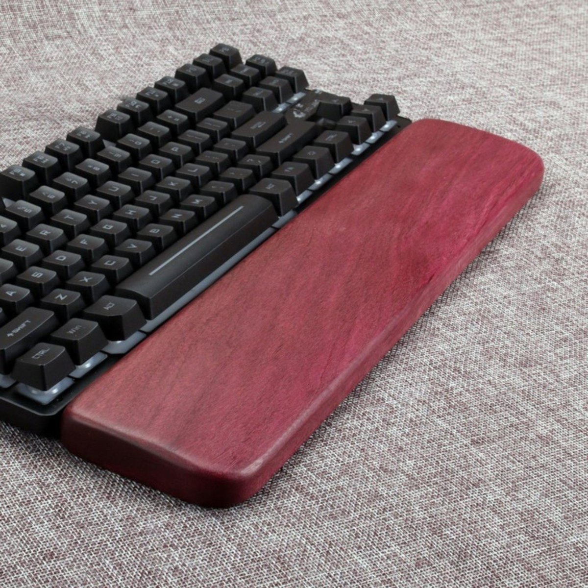 Keyboard Wrist Rest Purple Wood - iWoodStore