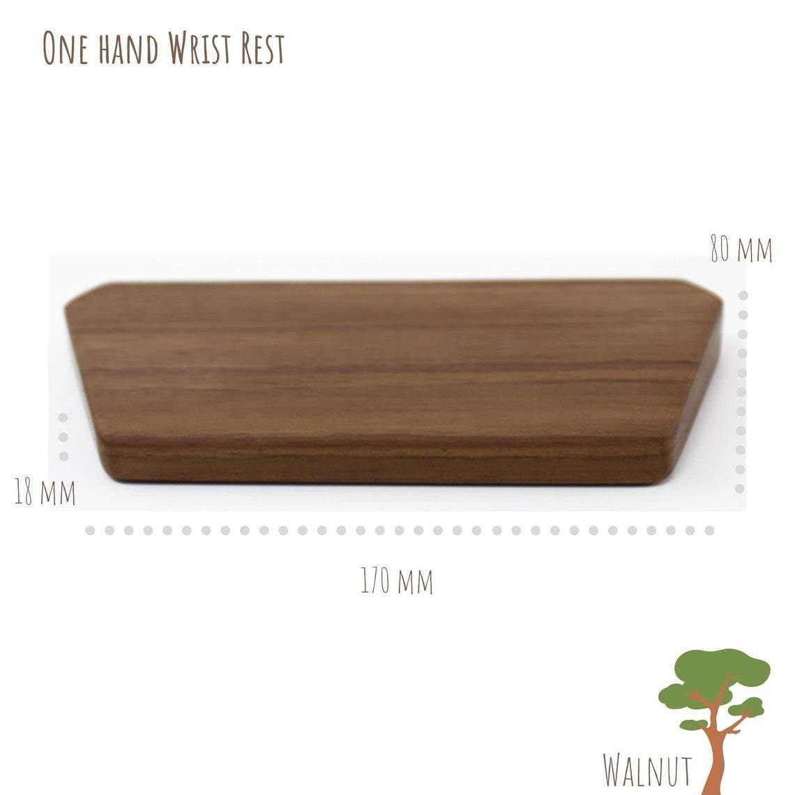 Keyboard Wrist Rest Support - iWoodStore