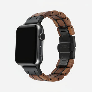 Koa Black Apple Watch Band - iWoodStore