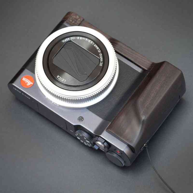 Leica C - Lux Grip Full Boby Dark Ebony Wood - iWoodStore