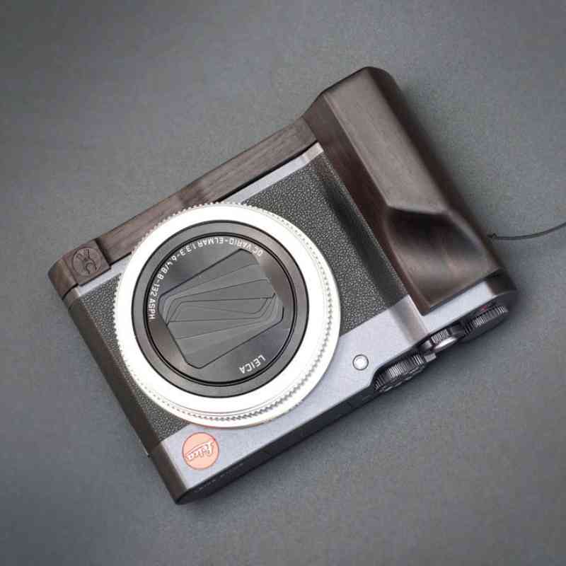 Leica C - Lux Grip Full Boby Dark Ebony Wood - iWoodStore