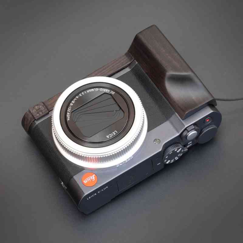 Leica C - Lux Grip Full Boby Dark Ebony Wood - iWoodStore