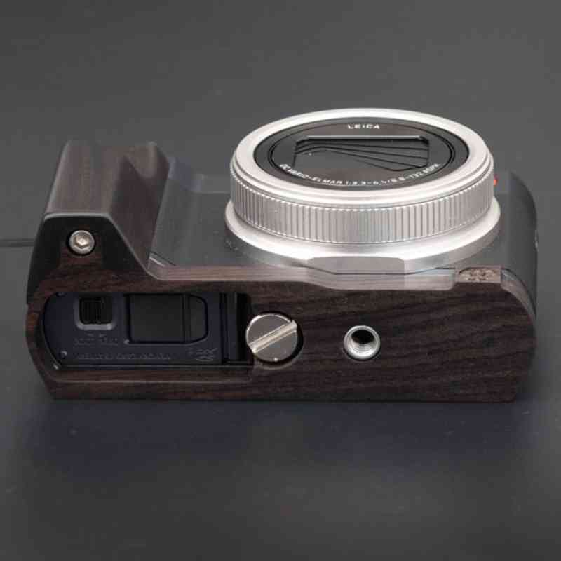 Leica C - Lux Grip Full Boby Dark Ebony Wood - iWoodStore