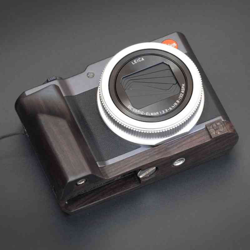 Leica C - Lux Grip Full Boby Dark Ebony Wood - iWoodStore