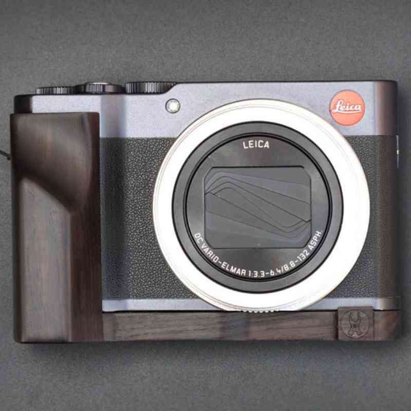 Leica C - Lux Grip Full Boby Dark Ebony Wood - iWoodStore