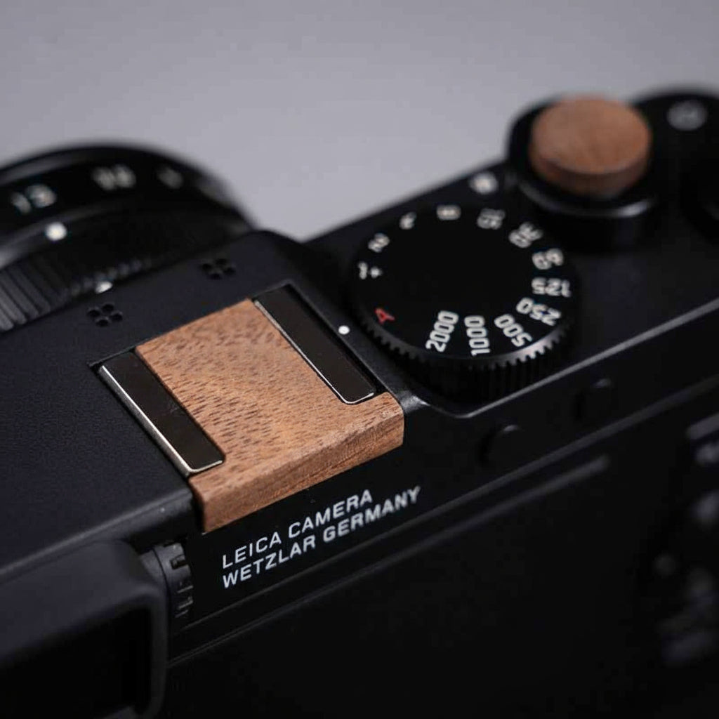 Leica DLux8 Nikon ZF DF Hotshoe Shutter Release Cover Set - iWoodStore