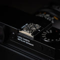 Leica Fujifilm Shutter Button Hot Shoe Cover Silver Sakura - iWoodStore