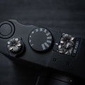 Leica Fujifilm Shutter Button Hot Shoe Cover Silver Sakura - iWoodStore