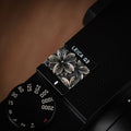 Leica Fujifilm Shutter Button Hot Shoe Cover Silver Sakura - iWoodStore