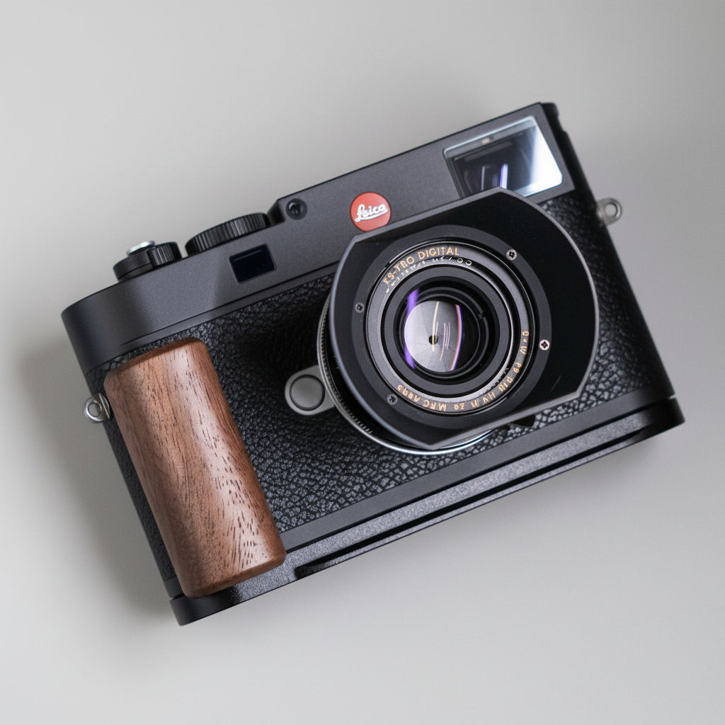 Leica M11 Grip Wood - iWoodStore