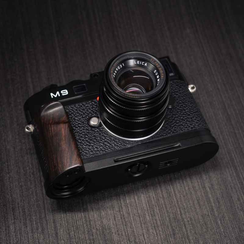 Leica M9 M8 Grip Wood YW Design - iWoodStore