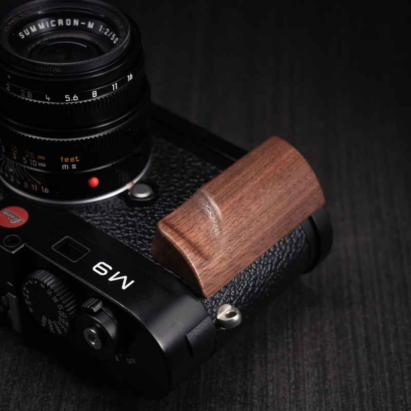 Leica M9 M8 Grip Wood YW Design - iWoodStore