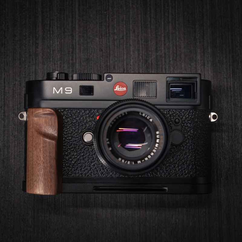 Leica M9 M8 Grip Wood YW Design - iWoodStore