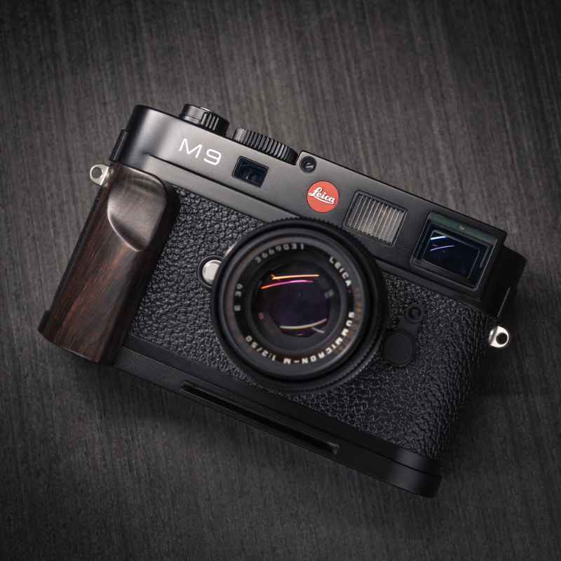 Leica M9 M8 Grip Wood YW Design - iWoodStore