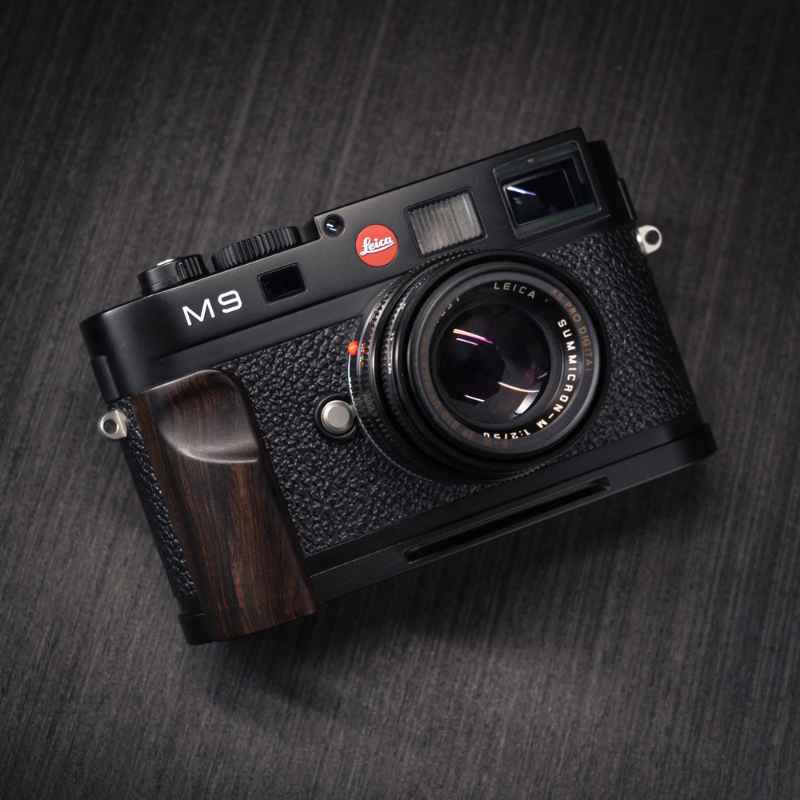 Leica M9 M8 Grip Wood YW Design - iWoodStore