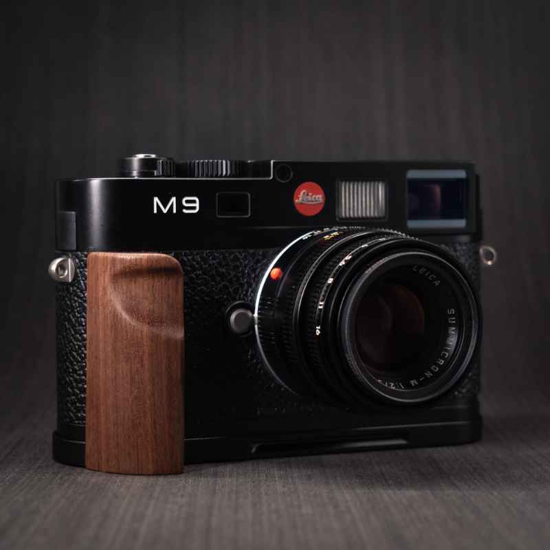 Leica M9 M8 Grip Wood YW Design - iWoodStore