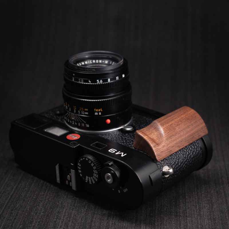 Leica M9 M8 Grip Wood YW Design - iWoodStore
