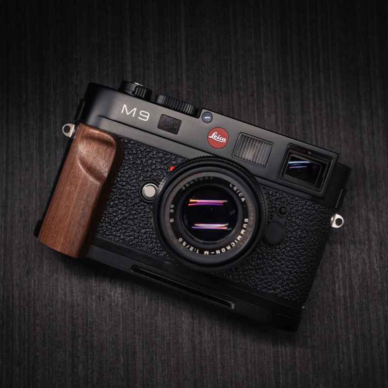 Leica M9 M8 Grip Wood YW Design - iWoodStore