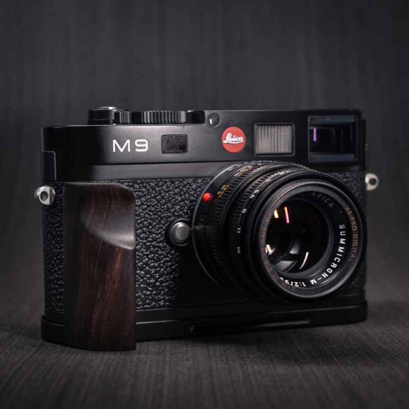 Leica M9 M8 Grip Wood YW Design - iWoodStore