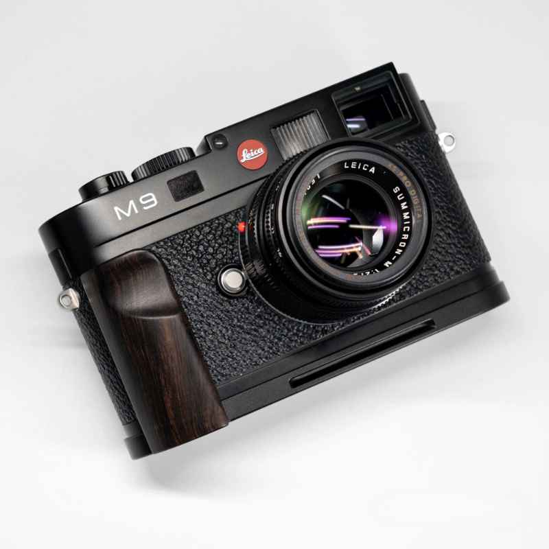 Leica M9 M8 Grip Wood YW Design - iWoodStore