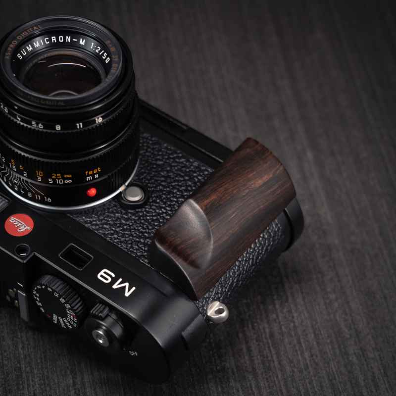 Leica M9 M8 Grip Wood YW Design - iWoodStore