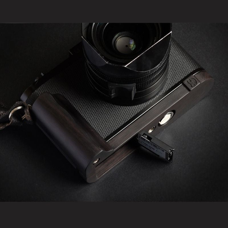 Leica Q Q2 Q-P Grip Black Sandalwood - iWoodStore