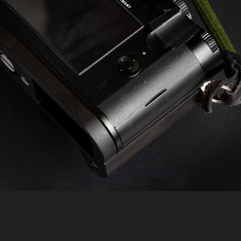 Leica Q Q2 Q-P Grip Black Sandalwood - iWoodStore