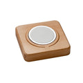 Light Birch Wood Magsafe Holder Stand - iWoodStore