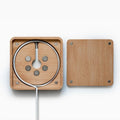 Light Birch Wood Magsafe Holder Stand - iWoodStore