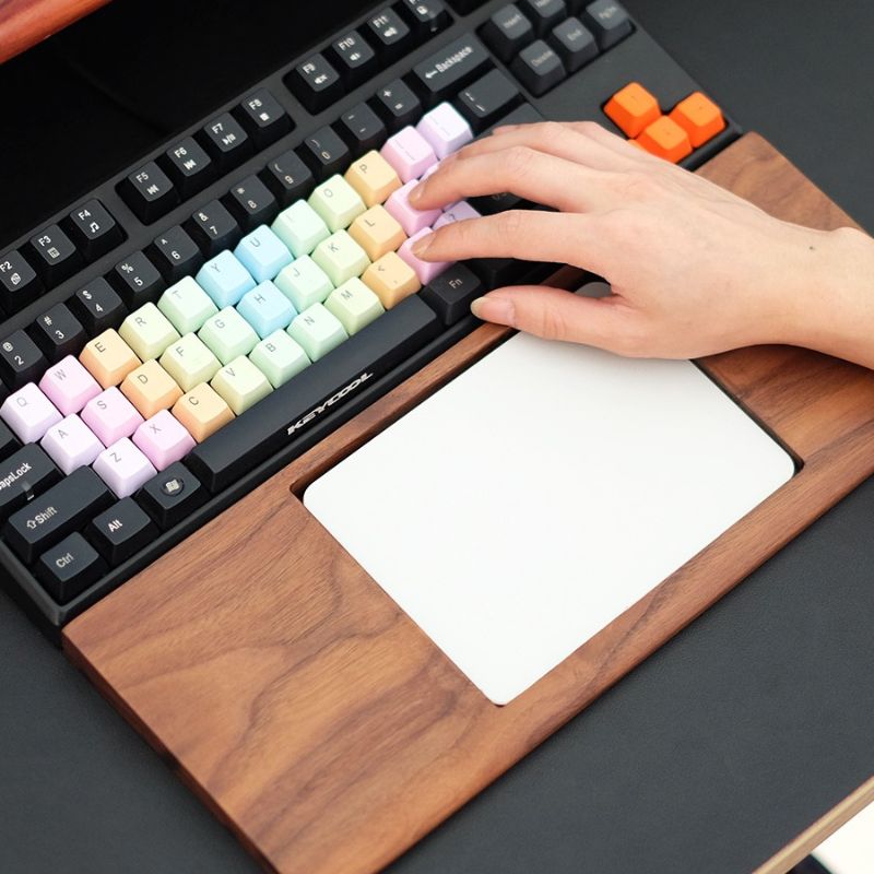 Magic TrackPad Tray for Mechanical Keyboard - iWoodStore
