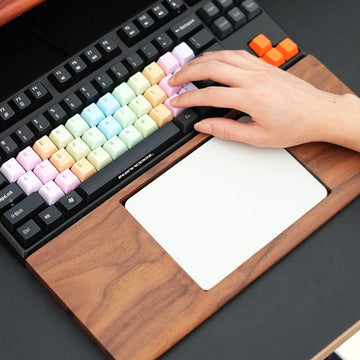 Magic TrackPad Tray for Mechanical Keyboard - iWoodStore