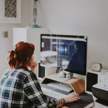 elevate you monitor with wooden screen stand monitor riser