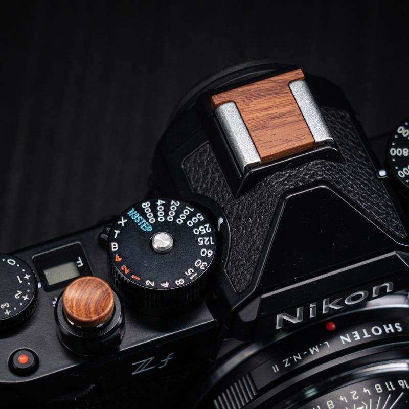 Nikon DF Shutter Button Hot Shoe Cover Set - iWoodStore